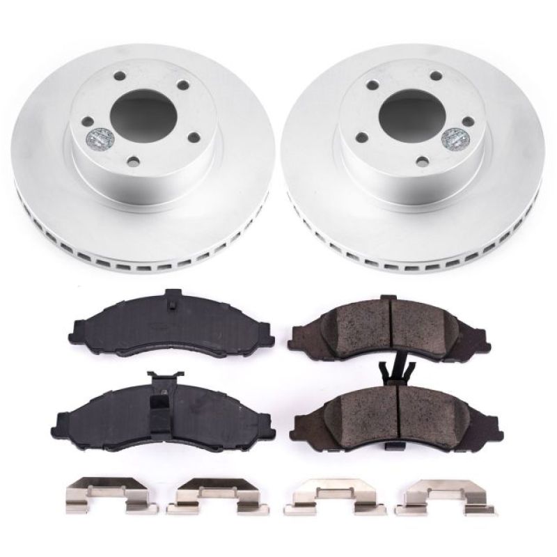Power Stop 2004 Pontiac GTO Front Z17 Evolution Geomet Coated Brake Kit Power Stop 2004 Pontiac GTO Front Z17 Evolution Geomet Coated Brake Kit