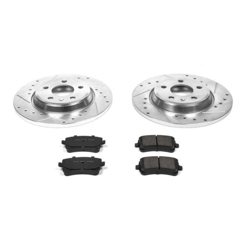 Power Stop 09-16 Audi A4 Rear Z23 Evolution Sport Brake Kit Power Stop 09-16 Audi A4 Rear Z23 Evolution Sport Brake Kit