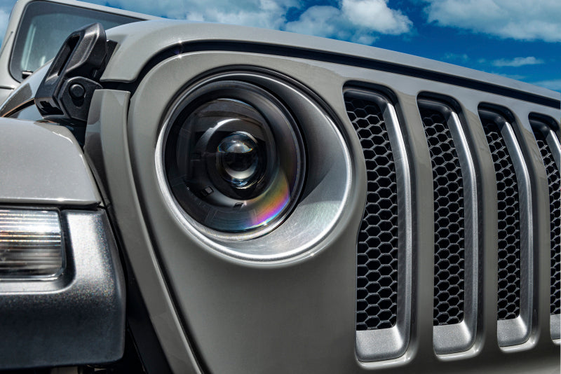 Oracle Jeep Wrangler JL Oculus Bi-LED Projector Headlights- Graphite Metallic - 5500K SEE WARRANTY Oracle Jeep Wrangler JL Oculus Bi-LED Projector Headlights- Graphite Metallic - 5500K SEE WARRANTY