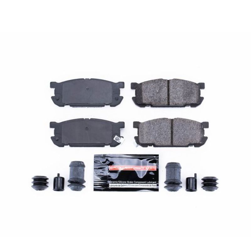 Power Stop 01-05 Mazda Miata Rear Z23 Evolution Sport Brake Pads w/Hardware Power Stop 01-05 Mazda Miata Rear Z23 Evolution Sport Brake Pads w/Hardware