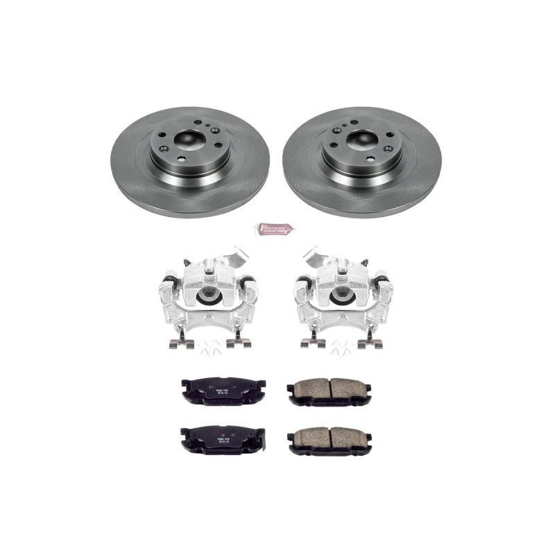 Power Stop 01-05 Mazda Miata Rear Autospecialty Brake Kit w/Calipers Power Stop 01-05 Mazda Miata Rear Autospecialty Brake Kit w/Calipers