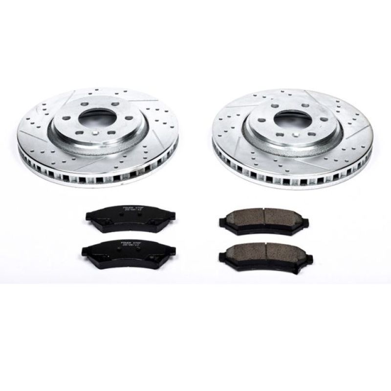 Power Stop 06-07 Buick Terraza Front Z23 Evolution Sport Brake Kit Power Stop 06-07 Buick Terraza Front Z23 Evolution Sport Brake Kit