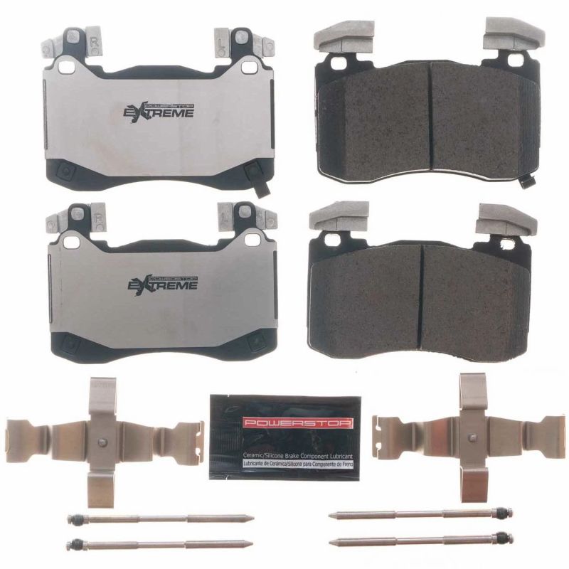 Power Stop 18-19 Kia Stinger Front Z26 Extreme Street Brake Pads w/Hardware Power Stop 18-19 Kia Stinger Front Z26 Extreme Street Brake Pads w/Hardware