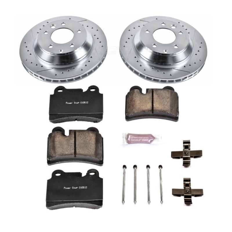 Power Stop 2006 Volkswagen Touareg Rear Z23 Evolution Sport Brake Kit Power Stop 2006 Volkswagen Touareg Rear Z23 Evolution Sport Brake Kit
