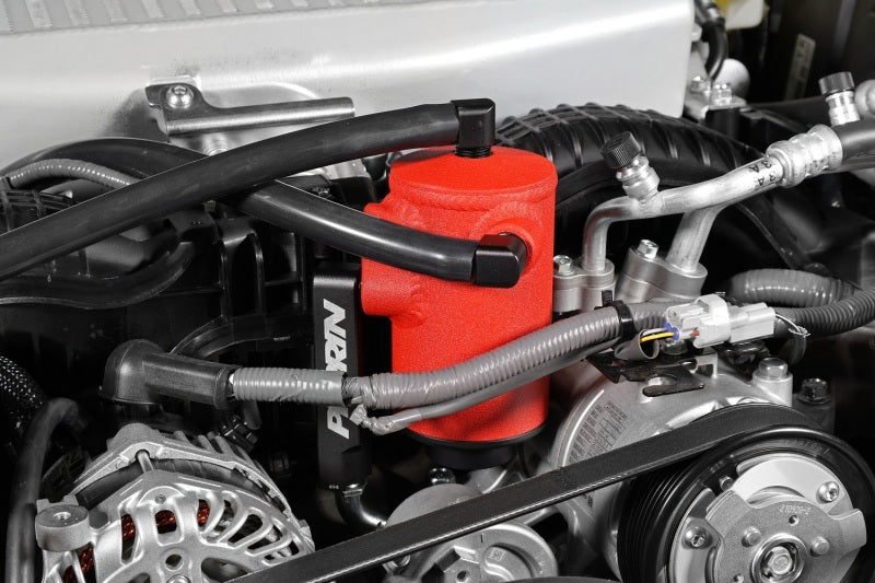 PERRIN 22-24 Subaru WRX Air Oil Separator - Red PERRIN 22-24 Subaru WRX Air Oil Separator - Red