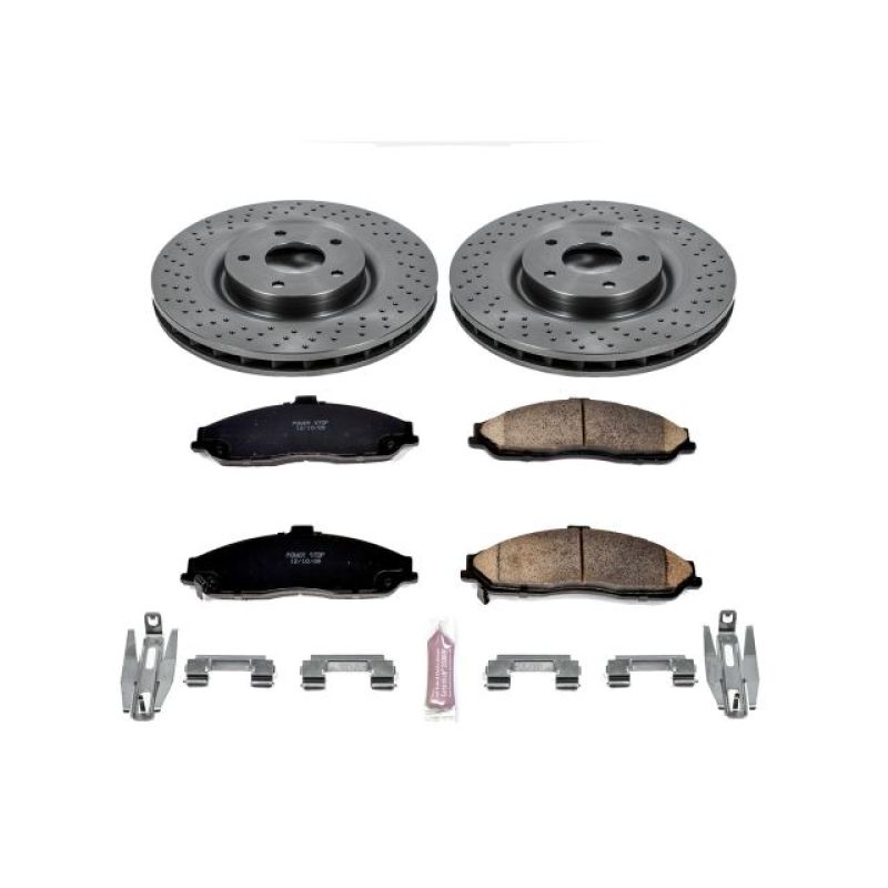 Power Stop 06-09 Cadillac XLR Front Autospecialty Brake Kit Power Stop 06-09 Cadillac XLR Front Autospecialty Brake Kit