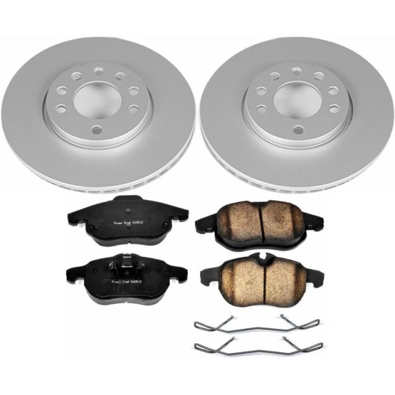 Power Stop 03-11 Saab 9-3 Front Z23 Evolution Sport Coated Brake Kit Power Stop 03-11 Saab 9-3 Front Z23 Evolution Sport Coated Brake Kit