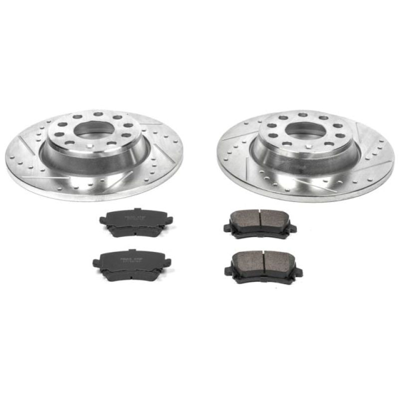 Power Stop 06-09 Audi A3 Rear Z23 Evolution Sport Brake Kit Power Stop 06-09 Audi A3 Rear Z23 Evolution Sport Brake Kit