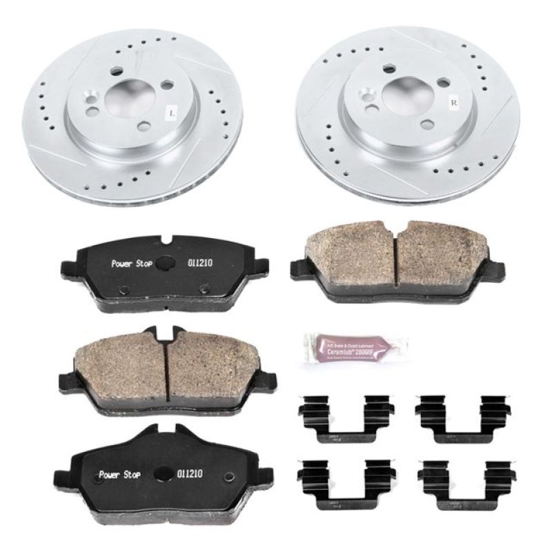 Power Stop 07-10 Mini Cooper Front Z23 Evolution Sport Brake Kit Power Stop 07-10 Mini Cooper Front Z23 Evolution Sport Brake Kit