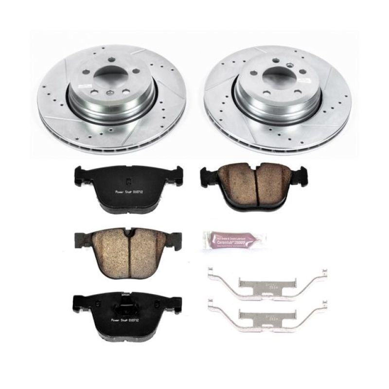 Power Stop 06-08 BMW 750i Rear Z23 Evolution Sport Brake Kit Power Stop 06-08 BMW 750i Rear Z23 Evolution Sport Brake Kit