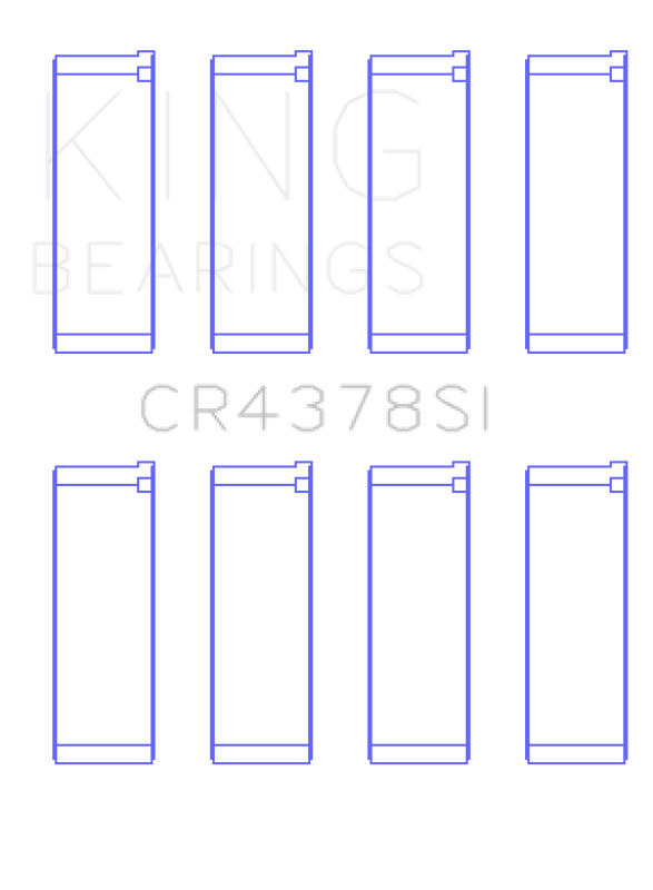 King Engine Bearings Hyundai G4Hc/G4Hg Epsilon/(Size +0.75mm) Connecting Rod Bearing Set King Engine Bearings Hyundai G4Hc/G4Hg Epsilon/(Size +0.75mm) Connecting Rod Bearing Set