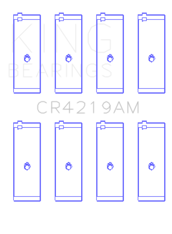 King Engine Bearings Toyota 1Rz (Size +0.50mm) Connecting Rod Bearing Set King Engine Bearings Toyota 1Rz (Size +0.50mm) Connecting Rod Bearing Set