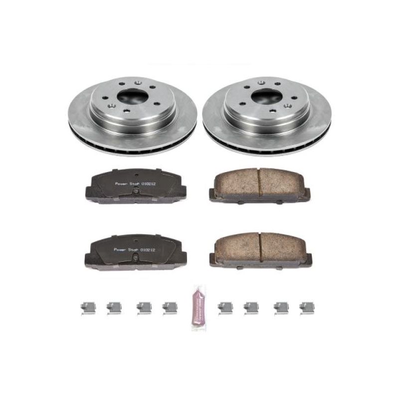 Power Stop 86-91 Mazda RX-7 Rear Autospecialty Brake Kit Power Stop 86-91 Mazda RX-7 Rear Autospecialty Brake Kit