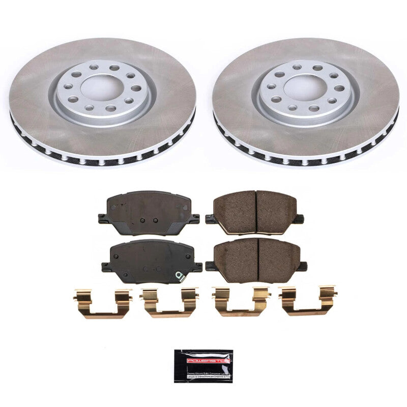 Power Stop 15-22 Jeep Renegade Front Semi-Coated Rotor Kit Power Stop 15-22 Jeep Renegade Front Semi-Coated Rotor Kit