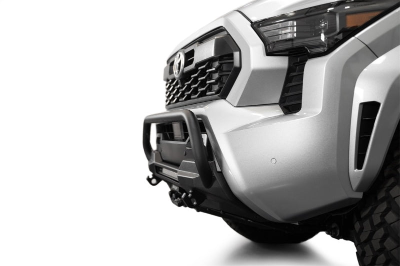 ADD 2024+ Toyota Tacoma Stealth Center Mount Winch Front Bumper w/ Top Hoop ADD 2024+ Toyota Tacoma Stealth Center Mount Winch Front Bumper w/ Top Hoop