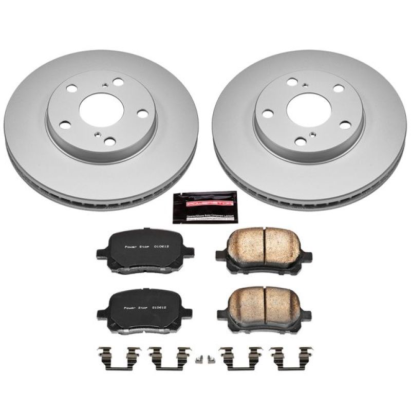 Power Stop 97-01 Lexus ES300 Front Z17 Evolution Geomet Coated Brake Kit Power Stop 97-01 Lexus ES300 Front Z17 Evolution Geomet Coated Brake Kit