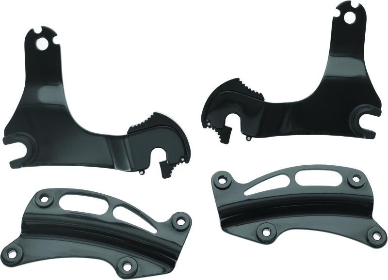 Kuryakyn Quick Release Mount For Multi-Purpose Backrest 14-Up Touring Models Black Kuryakyn Quick Release Mount For Multi-Purpose Backrest 14-Up Touring Models Black