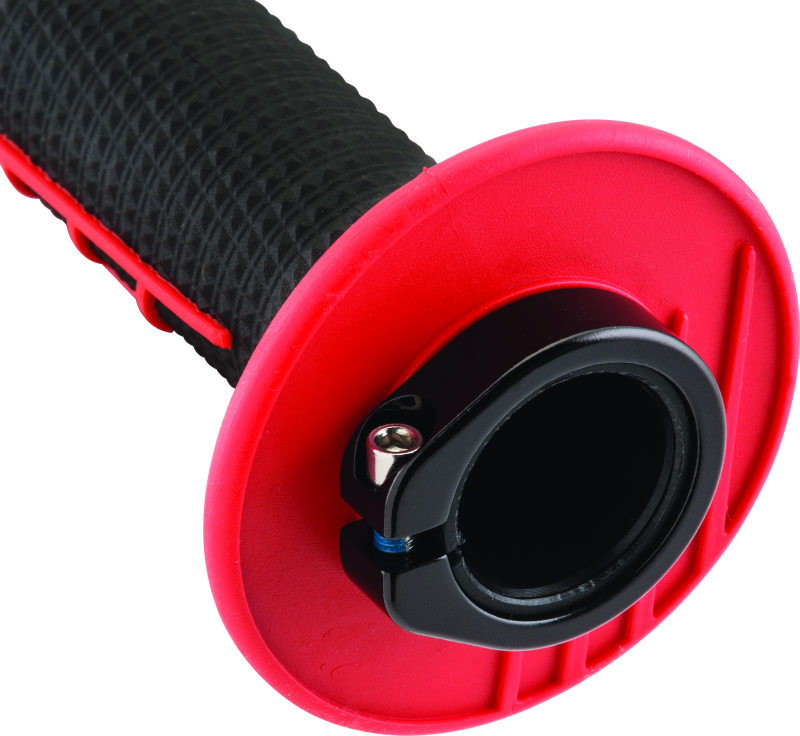 ProTaper Clamp-On 1/2 Waffle Grip - Red/Black ProTaper Clamp-On 1/2 Waffle Grip - Red/Black