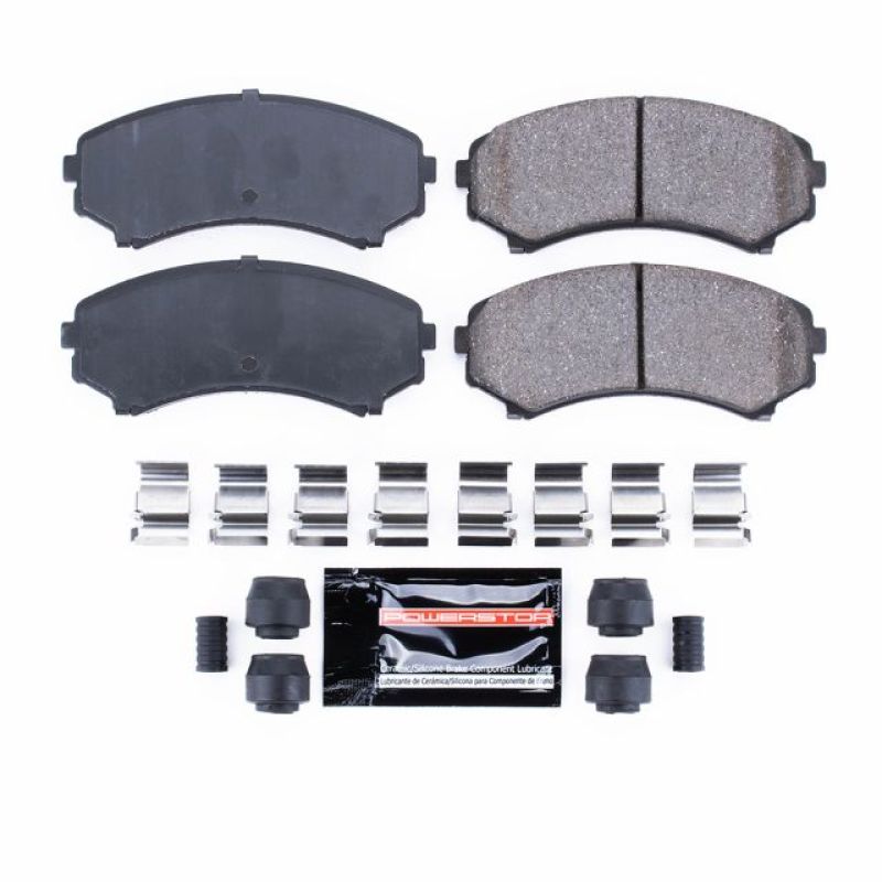 Power Stop 2002 Honda Passport Front Z23 Evolution Sport Brake Pads w/Hardware Power Stop 2002 Honda Passport Front Z23 Evolution Sport Brake Pads w/Hardware