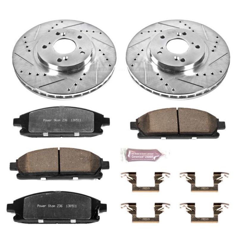 Power Stop 03-06 Acura MDX Front Z36 Truck & Tow Brake Kit Power Stop 03-06 Acura MDX Front Z36 Truck & Tow Brake Kit