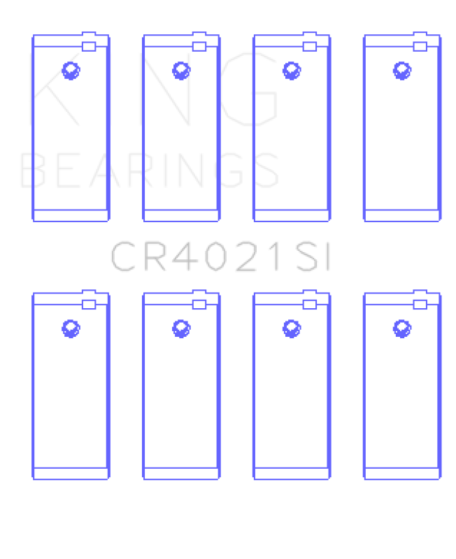 King Engine Bearings Escort 1.9 1987/89 (Size +0.25mm) Connecting Rod Bearing Set King Engine Bearings Escort 1.9 1987/89 (Size +0.25mm) Connecting Rod Bearing Set