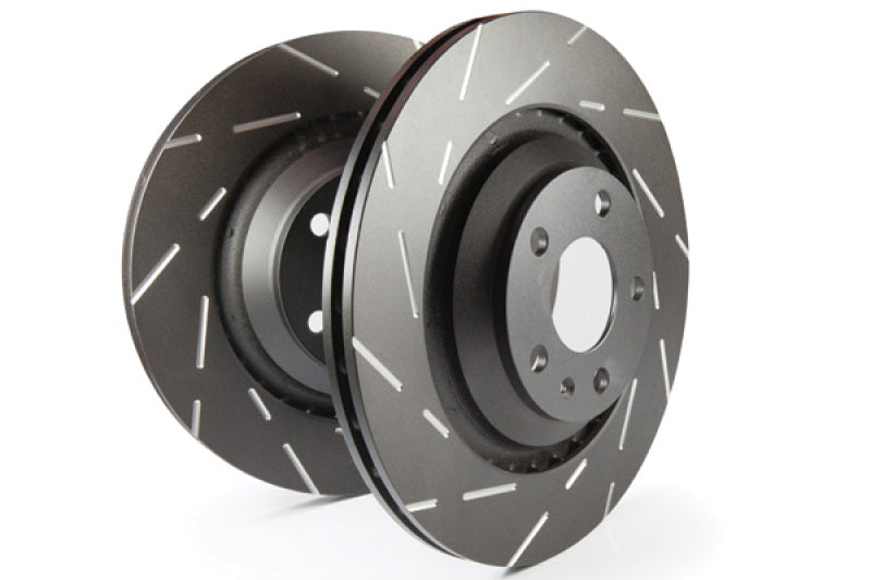 EBC 2016+ Fiat 124 Spider 1.4L Turbo USR Slotted Front Rotors EBC 2016+ Fiat 124 Spider 1.4L Turbo USR Slotted Front Rotors