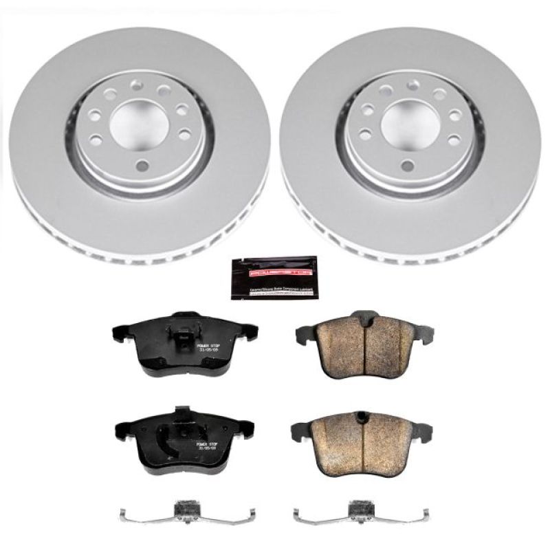 Power Stop 06-11 Saab 9-3 Front Z23 Evolution Sport Coated Brake Kit Power Stop 06-11 Saab 9-3 Front Z23 Evolution Sport Coated Brake Kit