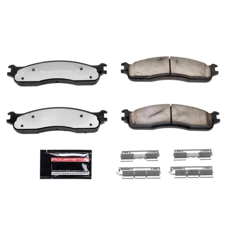 Power Stop 06-08 Dodge Ram 1500 Front Z36 Truck & Tow Brake Pads w/Hardware Power Stop 06-08 Dodge Ram 1500 Front Z36 Truck & Tow Brake Pads w/Hardware