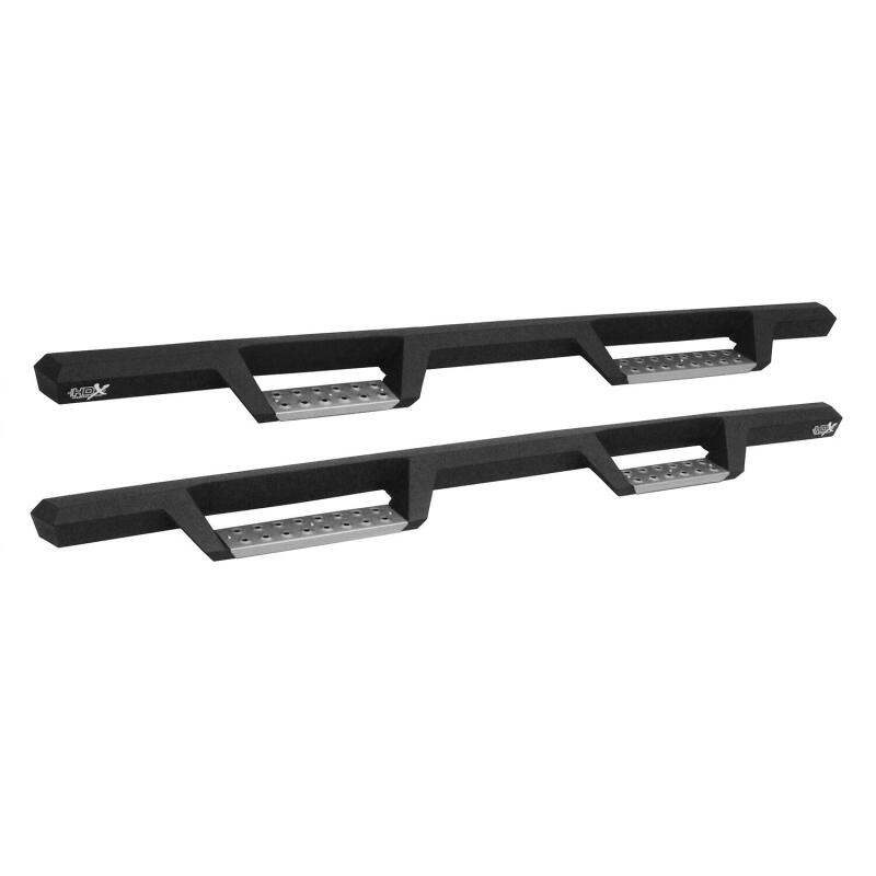 Westin 2019 Chevrolet Silverado/Sierra 1500 Crew Cab Drop Nerf Step Bars - Textured Black Westin 2019 Chevrolet Silverado/Sierra 1500 Crew Cab Drop Nerf Step Bars - Textured Black
