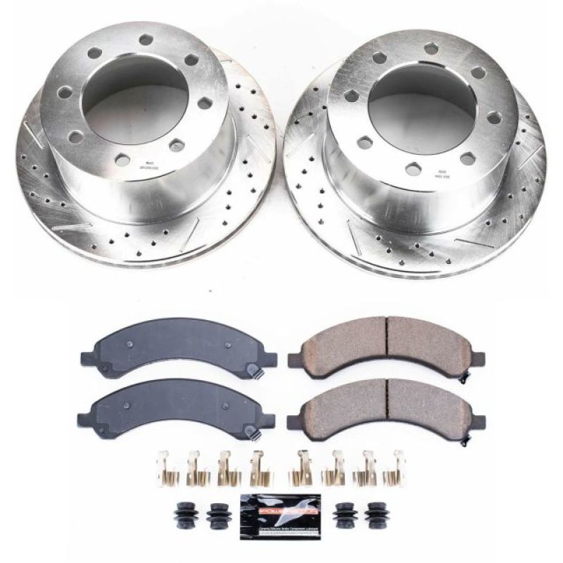 Power Stop 03-08 Chevrolet Express 3500 Rear Z23 Evolution Sport Brake Kit Power Stop 03-08 Chevrolet Express 3500 Rear Z23 Evolution Sport Brake Kit
