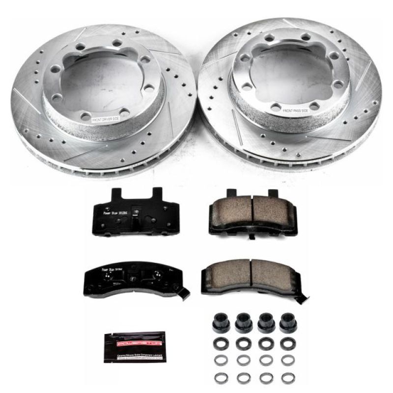 Power Stop 94-99 Chevrolet K1500 Suburban Front Z23 Evolution Sport Brake Kit Power Stop 94-99 Chevrolet K1500 Suburban Front Z23 Evolution Sport Brake Kit