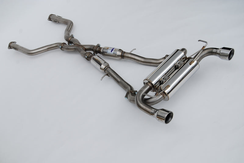 Invidia 2022+ Nissan Z 70mm Gemini Cat Back Exhaust - Rolled SS Tips Invidia 2022+ Nissan Z 70mm Gemini Cat Back Exhaust - Rolled SS Tips