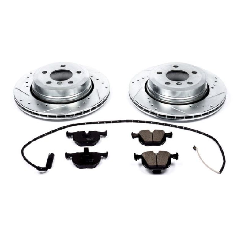Power Stop 04-10 BMW X3 Rear Z23 Evolution Sport Brake Kit Power Stop 04-10 BMW X3 Rear Z23 Evolution Sport Brake Kit