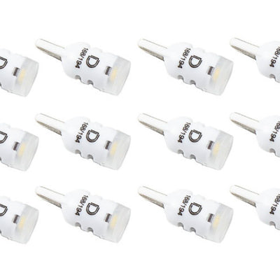 Diode Dynamics 194 LED Bulb HP3 LED Warm - White Set of 12