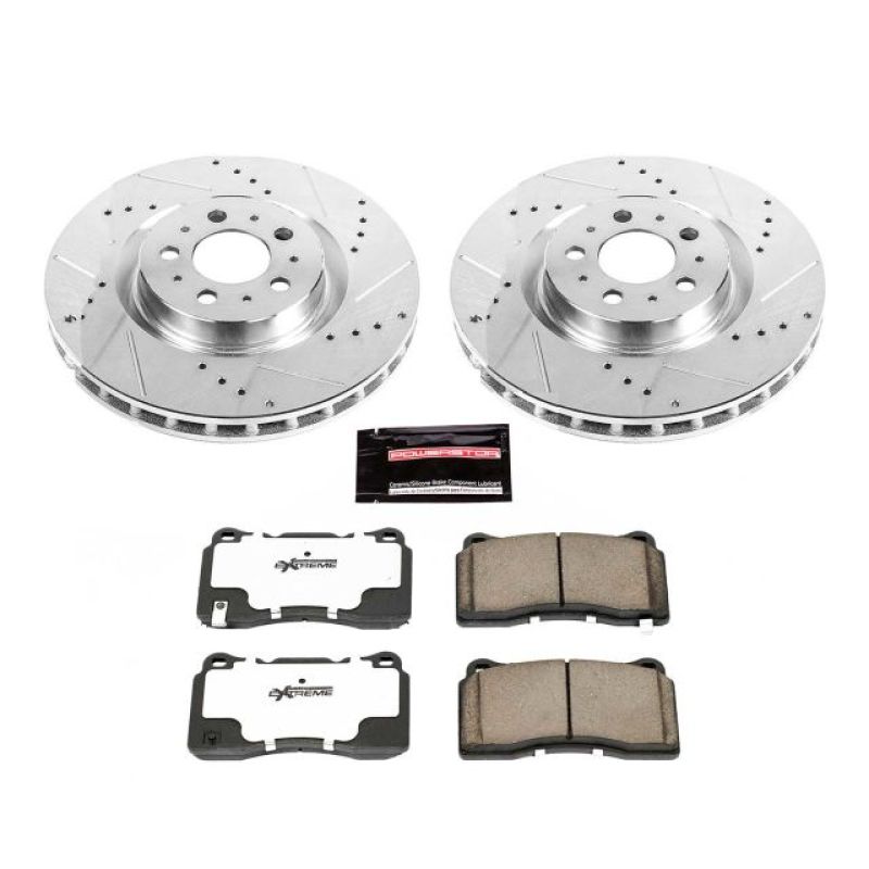 Power Stop 04-07 Volvo S60 Front Z26 Street Warrior Brake Kit Power Stop 04-07 Volvo S60 Front Z26 Street Warrior Brake Kit