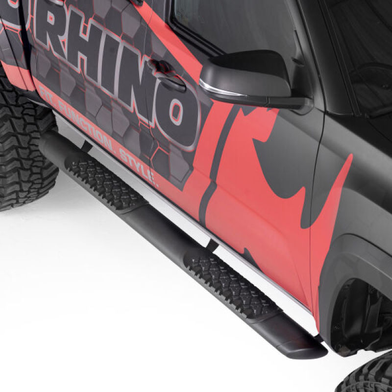 Go Rhino V-Series V3 Side Step - Universal 87in. (Fits 4DR) - Tex. Blk Go Rhino V-Series V3 Side Step - Universal 87in. (Fits 4DR) - Tex. Blk