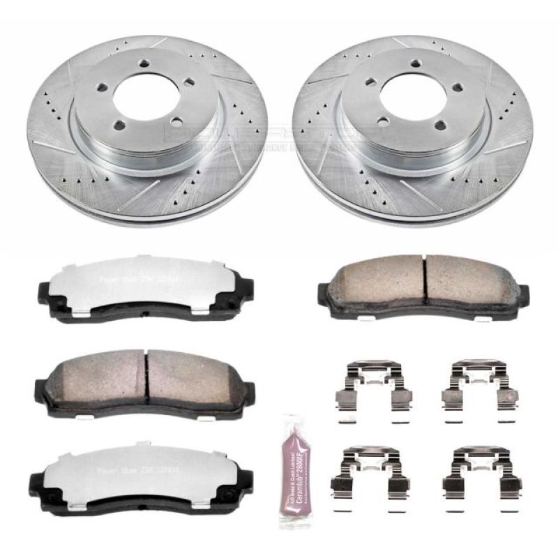Power Stop 02-05 Ford Explorer Front Z36 Truck & Tow Brake Kit Power Stop 02-05 Ford Explorer Front Z36 Truck & Tow Brake Kit