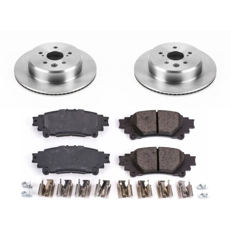 Power Stop 13-19 Lexus GS350 Rear Autospecialty Brake Kit Power Stop 13-19 Lexus GS350 Rear Autospecialty Brake Kit