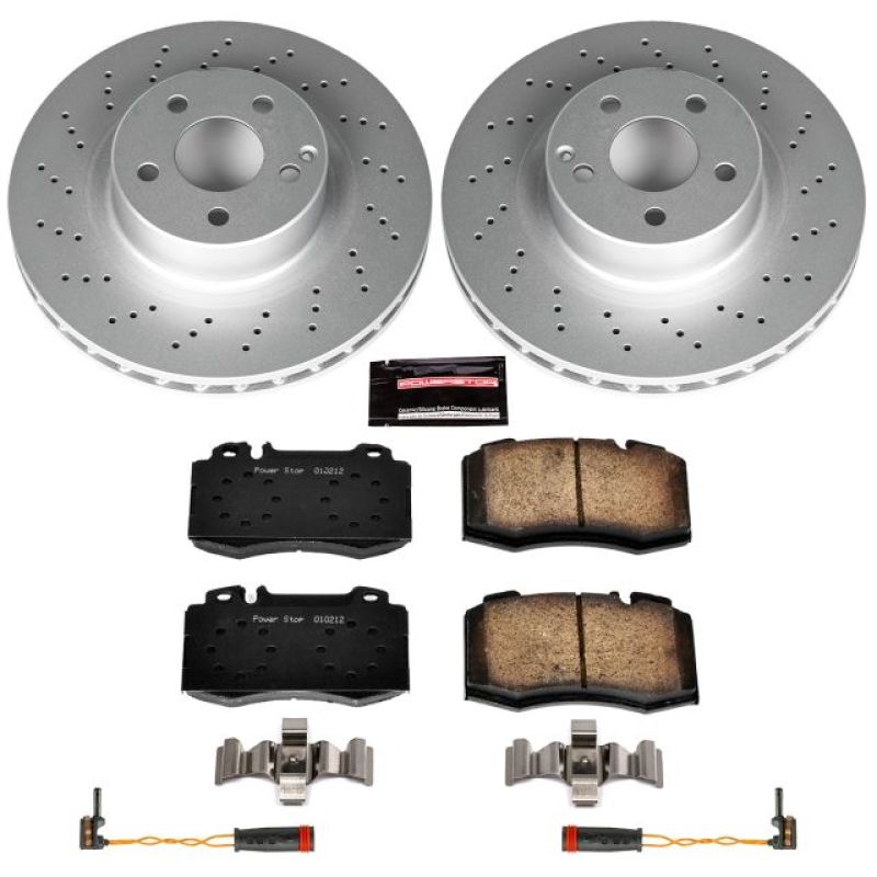 Power Stop 00-03 Mercedes-Benz CL500 Front Z23 Evolution Sport Coated Brake Kit Power Stop 00-03 Mercedes-Benz CL500 Front Z23 Evolution Sport Coated Brake Kit