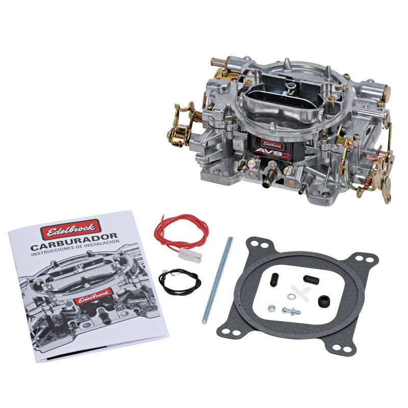 Edelbrock AVS2 500 CFM Carburetor w/Manual Choke Satin Finish (Non-EGR) Edelbrock AVS2 500 CFM Carburetor w/Manual Choke Satin Finish (Non-EGR)
