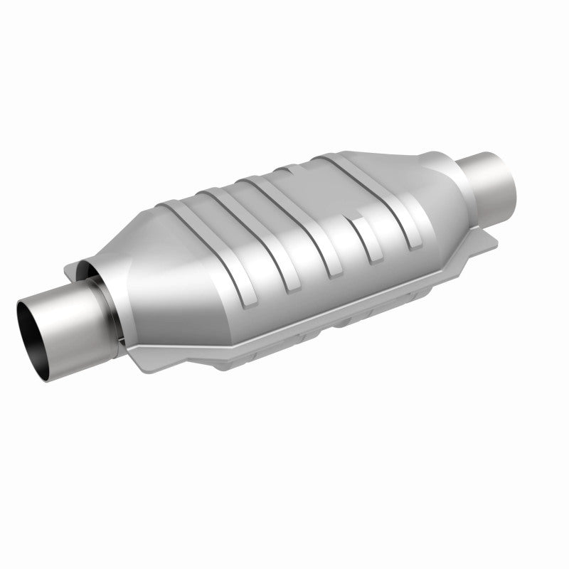 MagnaFlow Conv Univ 2.25in Inlet/Outlet Center/Center Oval 12in Body L x 7in W x 16in Overall L MagnaFlow Conv Univ 2.25in Inlet/Outlet Center/Center Oval 12in Body L x 7in W x 16in Overall L