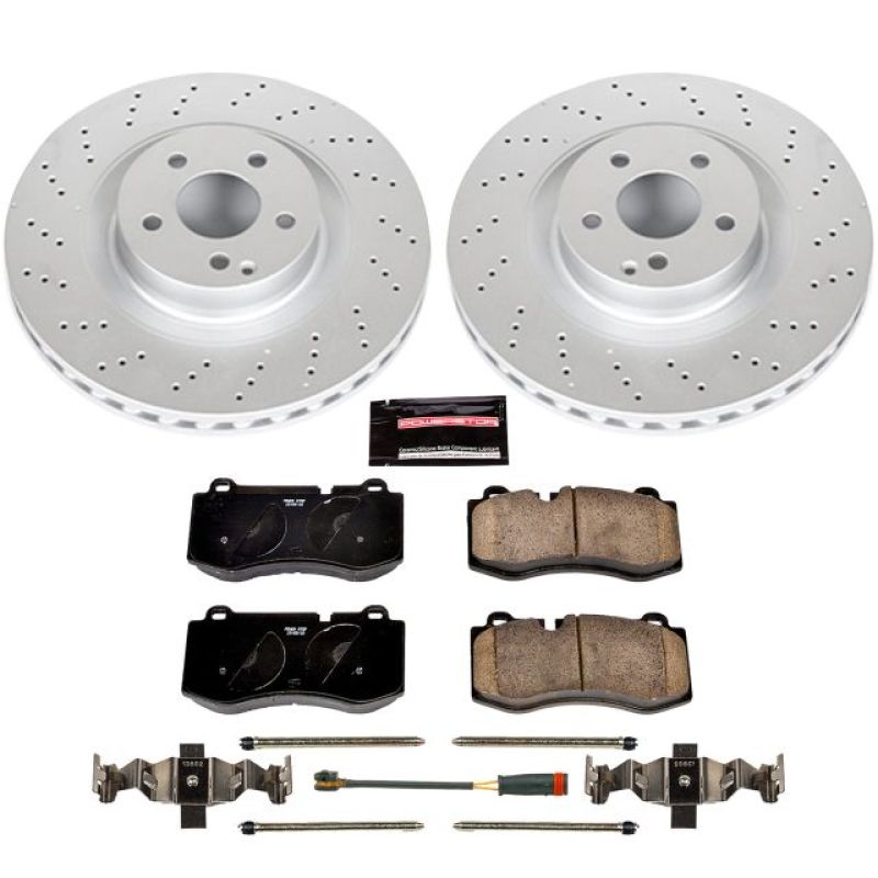 Power Stop 09-14 Mercedes-Benz CL550 Front Z23 Evolution Sport Coated Brake Kit Power Stop 09-14 Mercedes-Benz CL550 Front Z23 Evolution Sport Coated Brake Kit