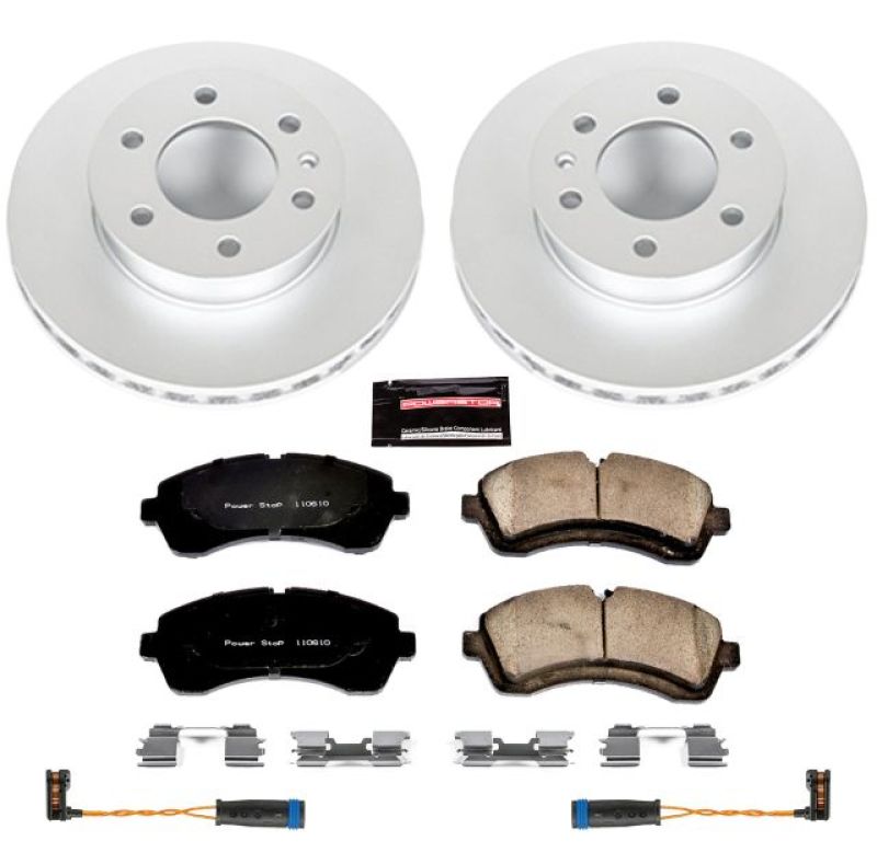 Power Stop 07-09 Dodge Sprinter 3500 Front Z23 Evolution Sport Coated Brake Kit Power Stop 07-09 Dodge Sprinter 3500 Front Z23 Evolution Sport Coated Brake Kit