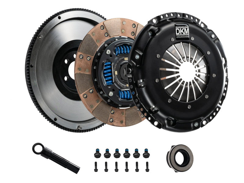 DKM Clutch BMW E34/E36/E39/E46/Z3 (6 Cyl) Ceramic Twin Disc MR Clutch w/Flywheel (650 ft/lbs Torque) DKM Clutch BMW E34/E36/E39/E46/Z3 (6 Cyl) Ceramic Twin Disc MR Clutch w/Flywheel (650 ft/lbs Torque)