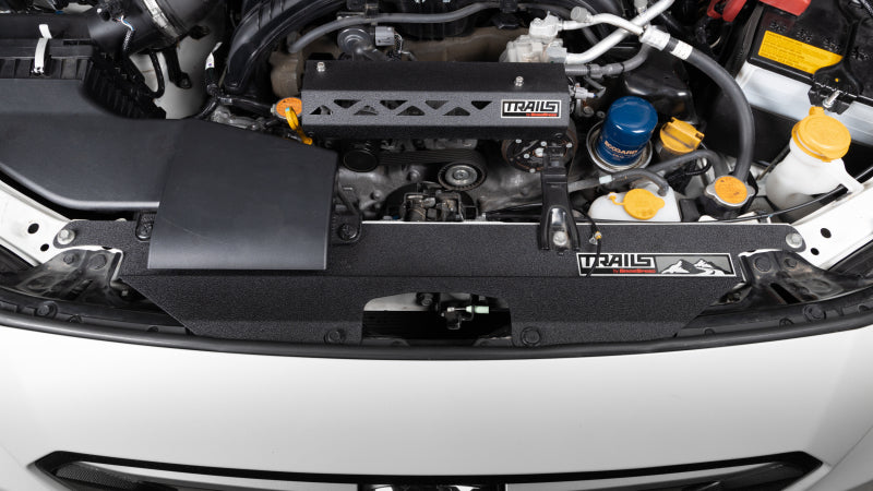 GrimmSpeed 2018+ Subaru Crosstrek TRAILS Radiator Shroud - Black GrimmSpeed 2018+ Subaru Crosstrek TRAILS Radiator Shroud - Black