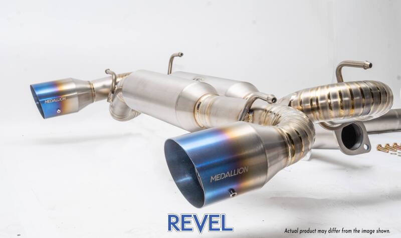 Revel 22-24 Toyota/Subaru GR86 BRZ Medallion Ultra Ti Cat-Back Exhaust Revel 22-24 Toyota/Subaru GR86 BRZ Medallion Ultra Ti Cat-Back Exhaust