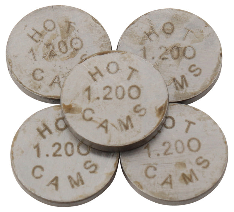 Hot Cams 04-08 400 DVX/02-16 CRF 450 R 1.200mm Shim Kit - 5 Pack Hot Cams 04-08 400 DVX/02-16 CRF 450 R 1.200mm Shim Kit - 5 Pack