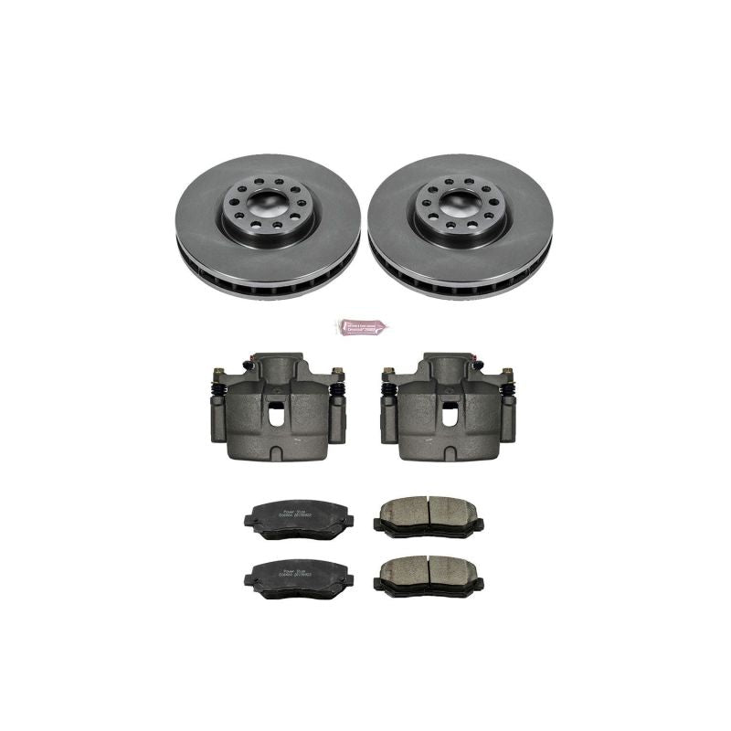 Power Stop 15-17 Chrysler 200 Front Autospecialty Brake Kit w/Calipers Power Stop 15-17 Chrysler 200 Front Autospecialty Brake Kit w/Calipers