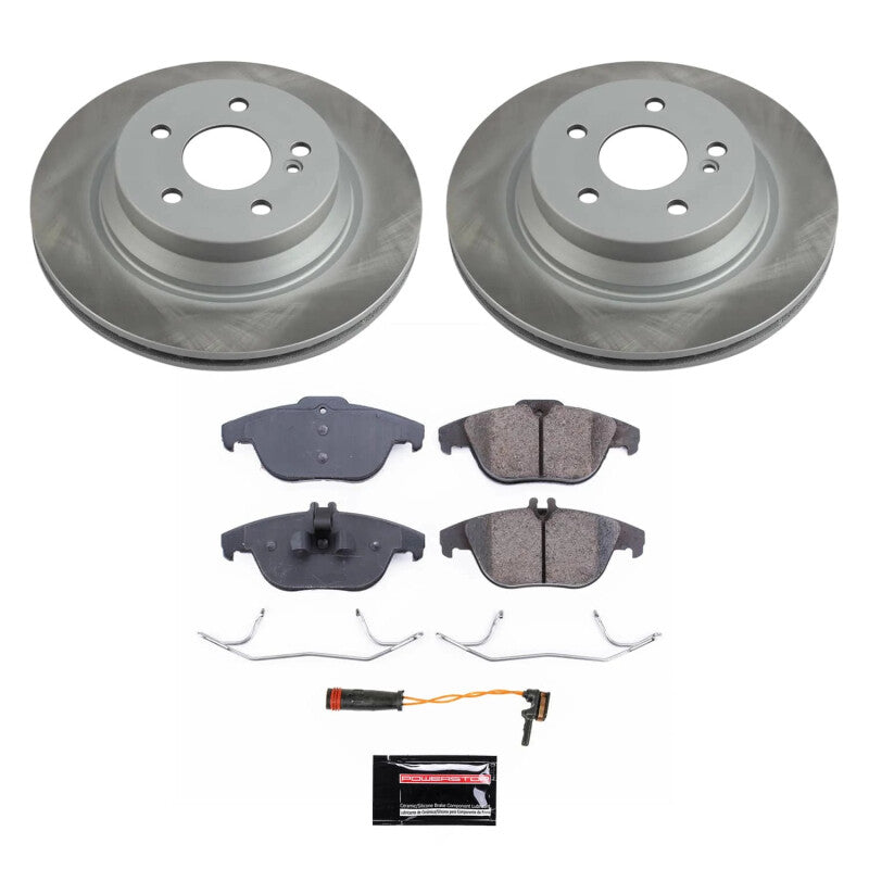 Power Stop 10-15 Mercedes-Benz GLK350 Rear Semi-Coated Rotor Kit Power Stop 10-15 Mercedes-Benz GLK350 Rear Semi-Coated Rotor Kit