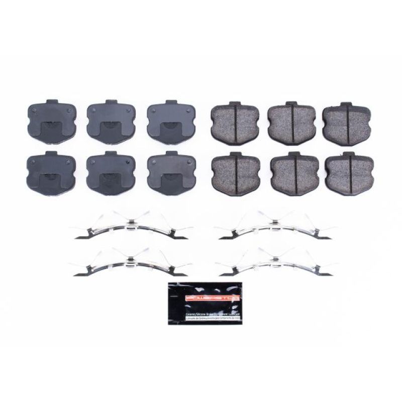 Power Stop 06-13 Chevrolet Corvette Front Z23 Evolution Sport Brake Pads w/Hardware Power Stop 06-13 Chevrolet Corvette Front Z23 Evolution Sport Brake Pads w/Hardware